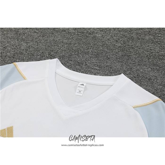 Chandal del Argelia 2023-2024 Manga Corta Blanco - Pantalon Corto